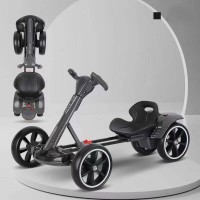 Дитячий електрокарт складаний Maraton з пультом, EVA-колеса, Bluetooth, музика, 390 Вт 