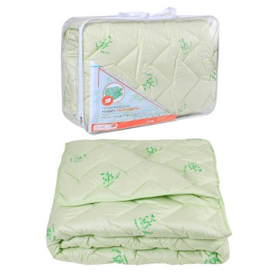 гр Ковдра "Бамбук Премиум" 40190066 (1) евро микрофибра, шерстепон, 200х210 см., цветная "Homefort"