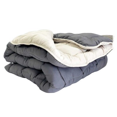 гр Ковдра "Дует" 4010127 (1) евро микрофибра с напылением, шерстепон (300г/м2), 200х210 см, цветная "Homefort"