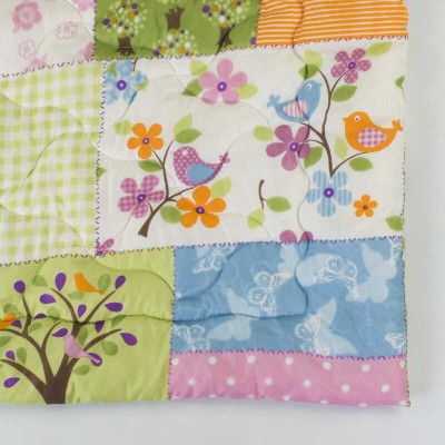 гр Ковдра "Малишок" 20500401 (1) стеганная микрофибра, силиконизированное волокно, 90х120 см, разноцветная "Homefort"