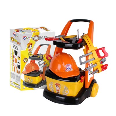 гр Набор инструментов 6511 (3) "Technok Toys" 11 предметов, чемодан, каска, в коробке