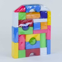 гр Строитель №1 095/1 (3) "BAMSIC" 27 деталей, в пакете