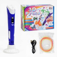 гр Ручка 3D 76820 (12/2) "4FUN Game Club", USB кабель питания, в коробке