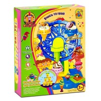 гр Тесто для лепки 7223 "Замок сладостей" (12) в коробке "4FUN Game Club"