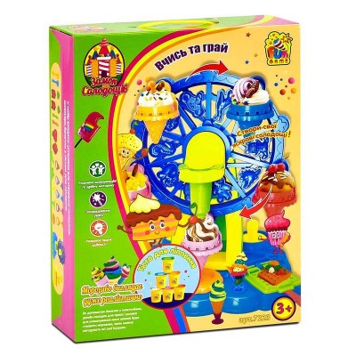гр Тесто для лепки 7223 "Замок сладостей" (12) в коробке "4FUN Game Club"