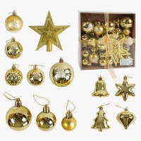 Новогодние украшения C 67560 (16) 80 штук, игрушки разной формы, в коробке