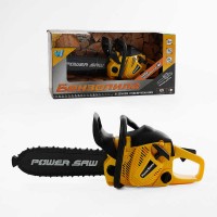 Пила 72003 (24/3) "WToys", звук, движущаяся цепь на батарейках, в коробке