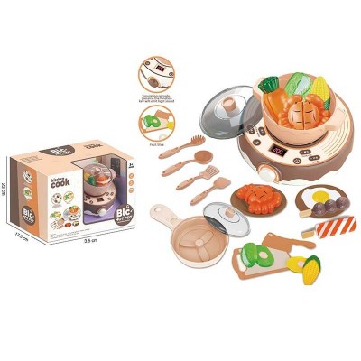 Плита 9941 A (16) перемешивание продуктов, свет, мелодии, регулировка мощности, посуда, продукты на липучках, доска, в коробке