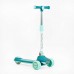 Самокат триколісний "Skyper" Y-70522 (8) колеса PU 125х40мм зі світлом, музика та підсвічування платформи, кермо складане, в коробці