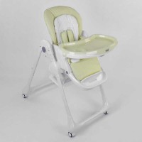 Стілець для годування Toti W-56077 (1) м'який PU, м'який вкладиш, 4 колеса, знімний столик, в коробці