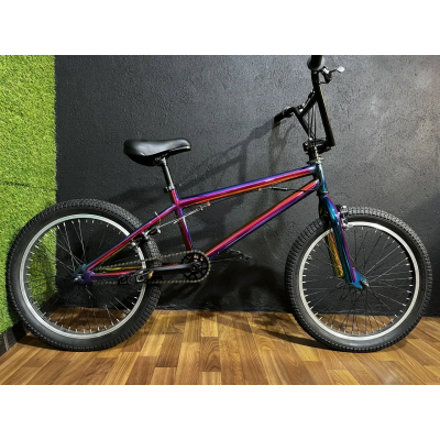 Трюковый детский велосипед беймикс 20 дюймов Crosser BMX 20" RAINDBOW Трюковый детский велосипед беймикс 20 дюймов Crosser BMX 20" RAINDBOW