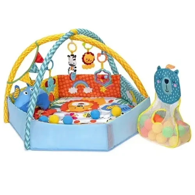Дитячий килимок-манеж для малюка з кульками El Camino (ME 1171)