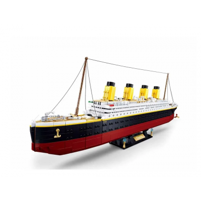 Конструктор для хлопчиків та дівчаток “Корабль Титанік. Великий Лайнер” 2400 деталей Sluban (M38-B1122)