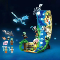 Конструктор для хлопчиків та дівчаток Майнкрафт "Водна зона" 963 деталей (812)