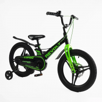Велосипед дитячий двоколісний 18 дюймів магнієвий диски литі зелений Corso «REVOLT» (MG-18092) Велосипед дитячий двоколісний 18 дюймів магнієвий диски литі зелений Corso «REVOLT» (MG-18092)