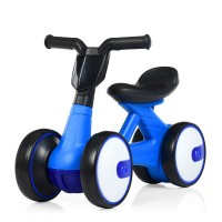 Біговел-велобіг (каталка-толокар) з музикою та світлом синій BAMBI (M 4086-4)