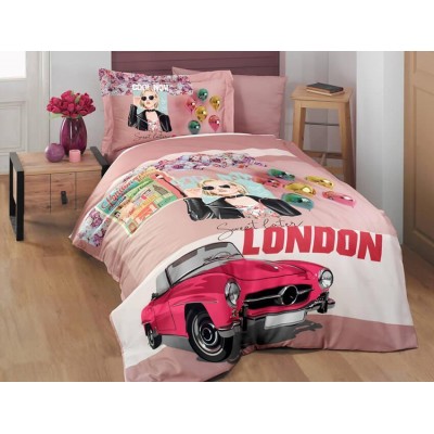 Односпальний комплект First Choice London Сатин