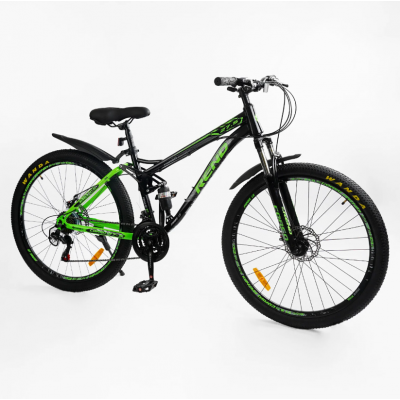 Велосипед спортивний 27.5 дюймів рама 15" Shimano 21 швидкість Corso "Rend" (RD-60280)
