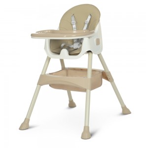 Детский стульчик для кормления складной (M 4136-2 Beige)