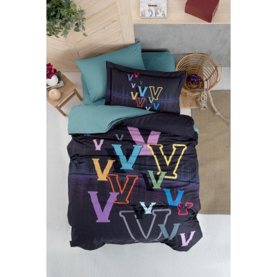 Односпальний комплект First Choice Gloss Aqua Ранфорс