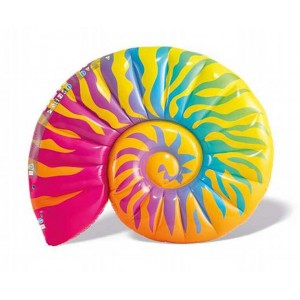 Intex Матрас 58791 EU (4) ПЛОТ "РАДУЖНАЯ РАКОВИНА" 157X127Х25см