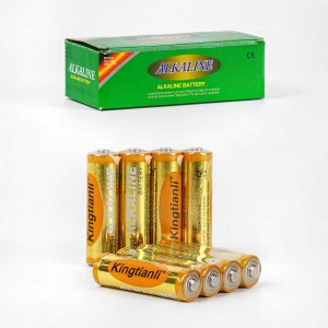 Батарейки "Kingtianly" C 56905 (20) Alcaline, пальчикові, АА 1,5V, ЦІНА ЗА 60 ШТ. У БЛОЦІ