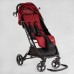 Візок прогулянковий дитячий "JOY" Comfort L-52304 (1) колір Червоний, рама сталь з алюмінієм, футкавер, підсклянник, телескопічна ручка