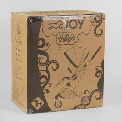 Тележка прогулочная детская "JOY" Liliya 66916 (1) цвет СИНИЙ, футкавер Тележка прогулочная детская "JOY" Liliya 66916 (1) цвет СИНИЙ, футкавер