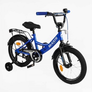 Велосипед 18" дюймів 2-х колісний "CORSO" MAXIS CL-18007 (1) ручний гальмо, дзвіночок, додаткові колеса, ЗІБРАНЬ НА 75, в коробці