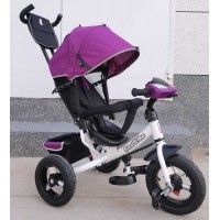 Велосипед 3390 - 37-633 BEST Trike (1) НАДУВНІ КОЛЕСА d=29см. переднє, d = 26см. задні, ФАРА З USB, пульт