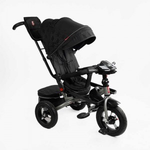 Велосипед 6088 F – 695-12 Best Trike (1) ПОВОРОТНОЕ СИДЕНИЕ, СЛОЖНОЕ КЕРМО, ФАРА МУЗЫКАЛЬНАЯ С USB,Bluetooth НАДУВНЫЕ КОЛЕСА, ПУЛЬТ ВКЛЮЧЕНИЯ СВЕТА И ЗВУКА