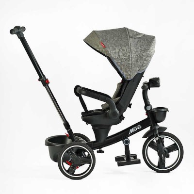 Велосипед 9155 / 318-82 BestTrike "Marco" (1) поворотне сидіння, складне руль, колеса з прогумованим PU, кошик, телескопічна ручка, фара музична