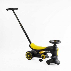 Велосипед-толокарь BST-7702 Best Trike (1) материал рамы нейлон, колеса PU, родительская ручка, в коробке