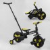 Велосипед-трансформер Best Trike 58195 (1) колеса PU 10'', родительская ручка, съемные педали Велосипед-трансформер Best Trike 58195 (1) колеса PU 10'', родительская ручка, съемные педали