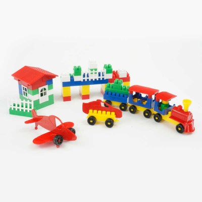 гр Конструктор "Technok Toys" 3640 (8) "Technok Toys" 107 деталей у валізі