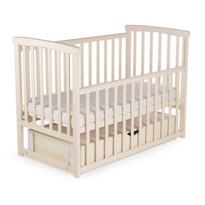 гр Кроватка БУК "Мрия" цвет - ваниль, с ящиком DS-202 (1) маятниковый механизм гр Кроватка БУК "Мрия" цвет - ваниль, с ящиком DS-202 (1) маятниковый механизм