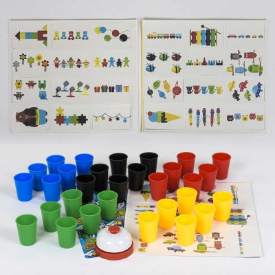 гр Настольная развлекательная игра "Go Cups" 7401 (12/2) "FUN GAME", в коробке