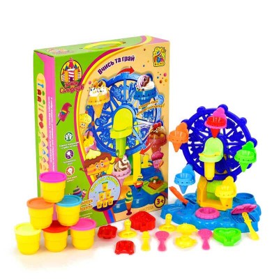 гр Тесто для лепки 7223 "Замок сладостей" (12) в коробке "4FUN Game Club"