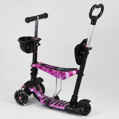 Самокат 5в1 71905 (1) Best Scooter, АСТРАКЦИЯ, PU колеса, ПОДСВЕТКА КОЛЕС, в коробке Самокат 5в1 71905 (1) Best Scooter, АСТРАКЦИЯ, PU колеса, ПОДСВЕТКА КОЛЕС, в коробке
