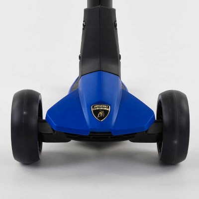 Самокат Lamborghini трехколесный LB-20300 (4) складной алюминиевый руль, колеса PU со светом, в коробке.