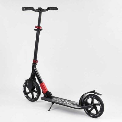 Самокат алюмінієвий "Best Scooter" 36956 (2) PU колеса, d переднього колеса - 230мм, d заднього колеса - 215мм, 1 амортизатор передній, в коробці Самокат алюмінієвий "Best Scooter" 36956 (2) PU колеса, d переднього колеса - 230мм, d заднього колеса - 215мм, 1 амортизатор передній, в коробці