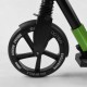 Самокат алюминиевый "Best Scooter" 93427(2) PU колеса, d переднего колеса - 230мм, d заднего колеса - 215мм, 1 амортизатор передний, в коробке