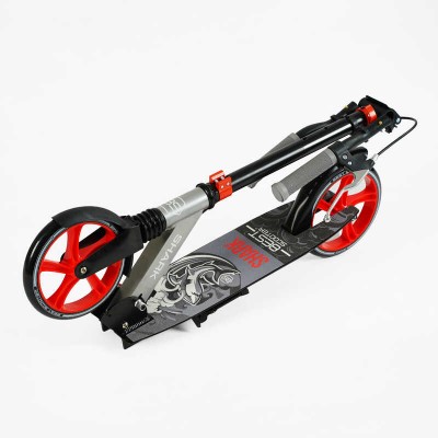 Самокат двоколісний "Best Scooter" SH-25048(4) "SHARK", з ручним гальмом, затискач керма, колеса PU - 20 см, 1 амортизатор, в коробці Самокат двоколісний "Best Scooter" SH-25048(4) "SHARK", з ручним гальмом, затискач керма, колеса PU - 20 см, 1 амортизатор, в коробці
