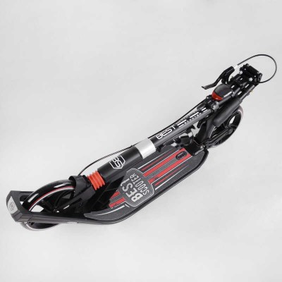 Самокат двоколісний "Best Scooter" L-21044 (2) ФАРА, колеса PU 200мм, 2 амортизатори, затискач керма, ручне гальмо, в коробці Самокат двоколісний "Best Scooter" L-21044 (2) ФАРА, колеса PU 200мм, 2 амортизатори, затискач керма, ручне гальмо, в коробці