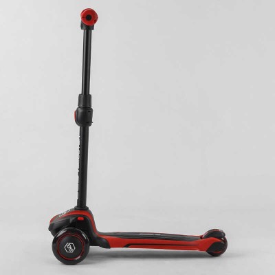 Самокат трехколесный Best Scooter MX-40901 MAXI (4) алюминиевый руль, 3 колеса PU со светом, d=12 см