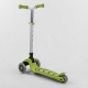 Самокат триколісний Y-00436 (4) Best Scooter, САЛАТОВЕ, складане алюмінієве кермо, 4 колеса PU зі світлом, d=12 см Самокат триколісний Y-00436 (4) Best Scooter, САЛАТОВЕ, складане алюмінієве кермо, 4 колеса PU зі світлом, d=12 см