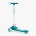 Самокат триколісний "Skyper" Y-70522 (8) колеса PU 125х40мм зі світлом, музика та підсвічування платформи, кермо складане, в коробці