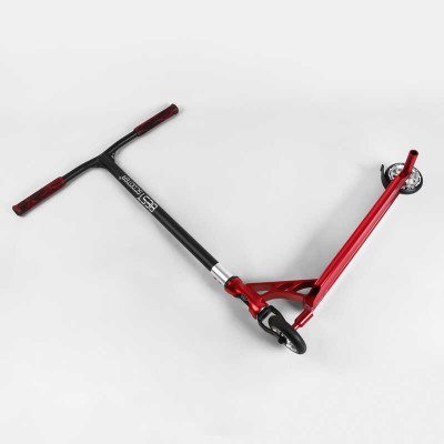 Самокат трюковий 28536 Best Scooter (4) HIC-система, ПЕГІ, алюмінієвий диск та дека, АНОДОВАНЕ фарбування, колеса PU, d=110мм, ширина керма - 60 см
