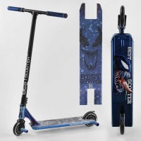 Самокат трюковий 44374 Best Scooter (4) "SIMBIOTE" HIC-система, ПЕГІ, алюмінієвий диск та дека, колеса 120мм PU, ширина керма - 57 см, в коробці