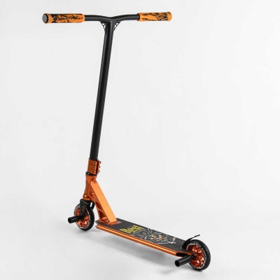 Самокат трюковий 53880 Best Scooter (4) HIC-система, ПЕГІ, алюмінієвий диск та дека, АНОДОВАНЕ фарбування, колеса PU, d=110мм, ширина керма - 60 см